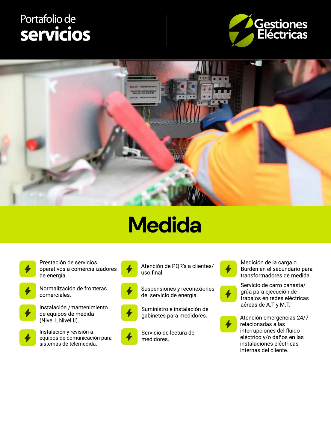 Medida y normalización de fronteras